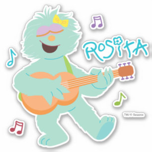 Sesame Street Rosita Playing Guitar
