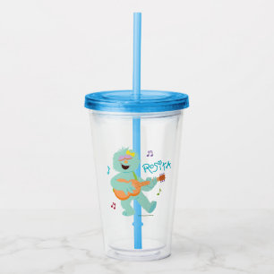 Sesame Street Rosita Playing Guitar Acrylic Tumbler
