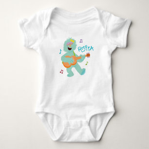 Sesame Street Rosita Playing Guitar Baby Bodysuit