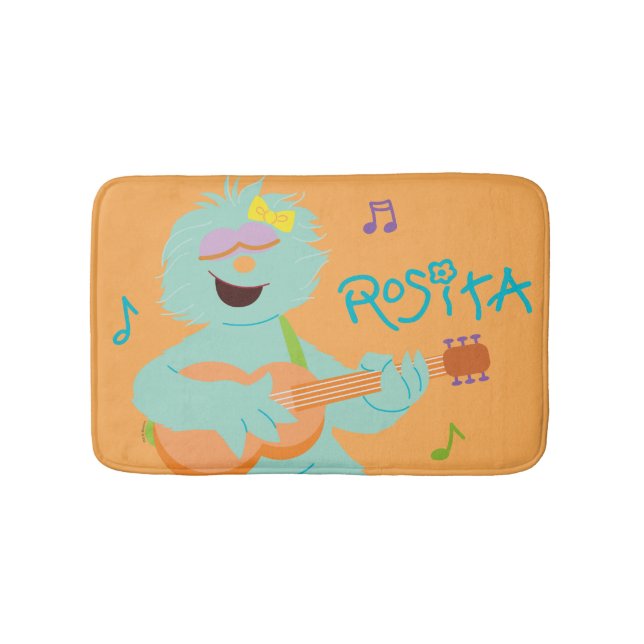 Sesame Street | Rosita Playing Guitar Bath Mat (Front)