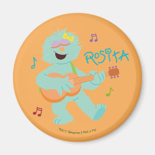 Sesame Street   Rosita Playing Guitar Magnet