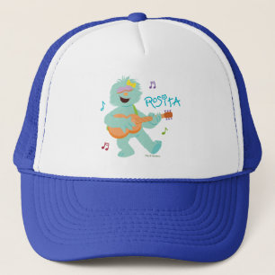 Sesame Street Rosita Playing Guitar Trucker Hat