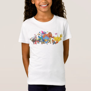 Sesame Street Run! Character Illustration T-Shirt