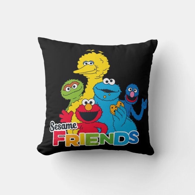 Sesame Street | Sesame Friends Cushion (Front)