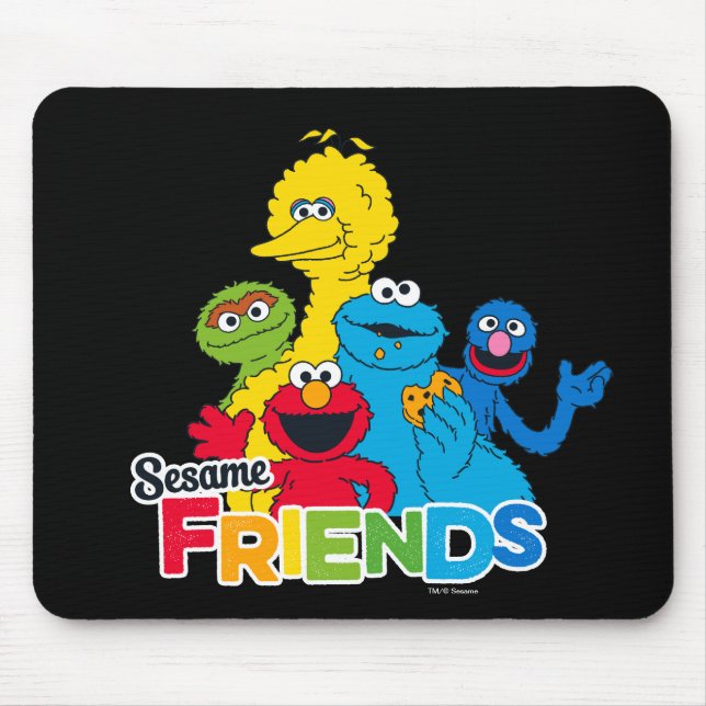 Sesame Street | Sesame Friends Mouse Mat (Front)