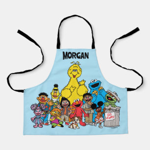 Sesame Street Sesame Pals Add Your Name Apron