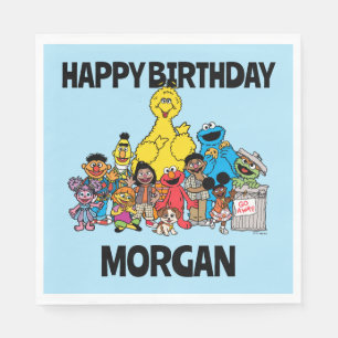 Sesame Street   Sesame Pals   Add Your Name Napkin