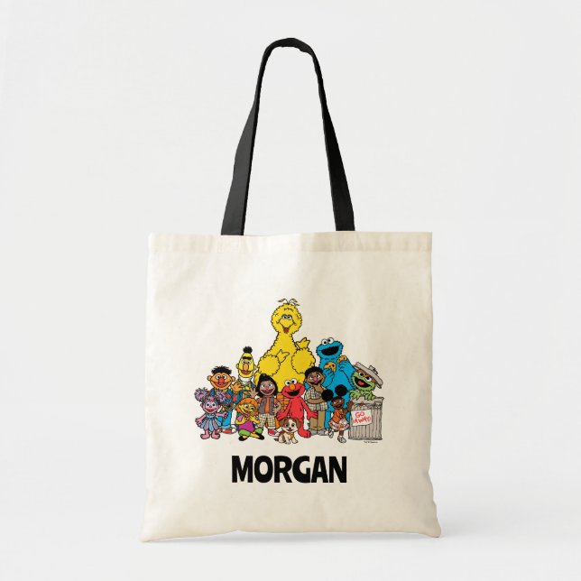Sesame Street | Sesame Pals Add Your Name Tote Bag (Front)