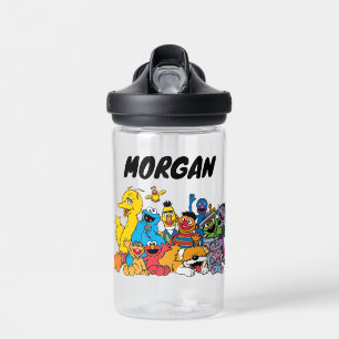 Sesame Street Sesame Pals Add Your Name Water Bottle
