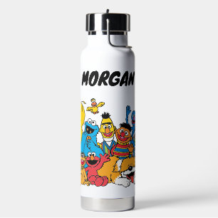 Sesame Street Sesame Pals Add Your Name Water Bottle