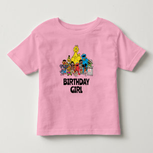 Sesame Street   Sesame Pals Birthday Girl Toddler T-Shirt