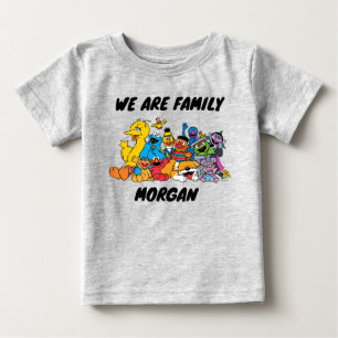 Sesame Street   Sesame Pals   Family Add Name Baby T-Shirt