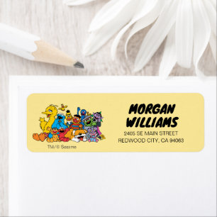 Sesame Street Sesame Pals Group Portrait