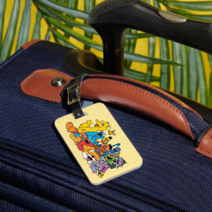 Sesame Street   Sesame Pals Group Portrait Luggage Tag