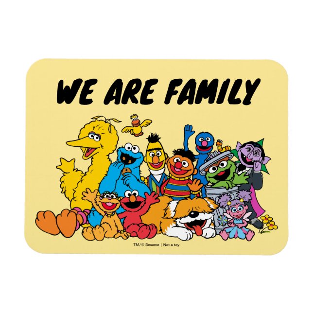 Sesame Street | Sesame Pals Group Portrait Magnet (Horizontal)