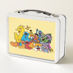 Sesame Street Sesame Pals Group Portrait Metal Lunch Box