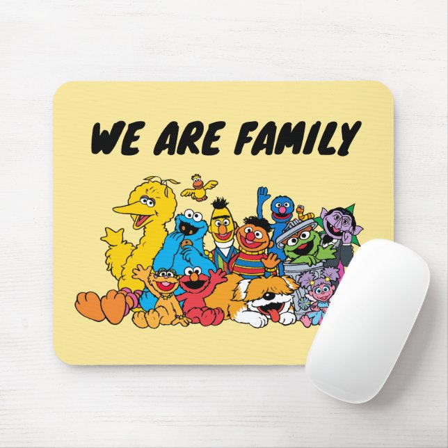 Sesame Street | Sesame Pals Group Portrait Mouse Mat (With Mouse)