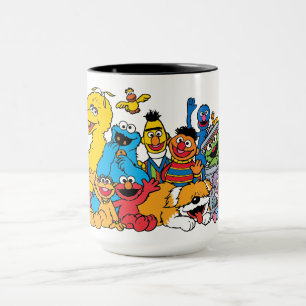 Sesame Street Sesame Pals Group Portrait Mug