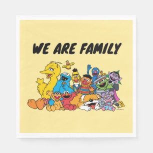 Sesame Street Sesame Pals Group Portrait Napkin