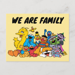 Sesame Street Sesame Pals Group Portrait Postcard