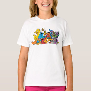 Sesame Street   Sesame Pals Group Portrait T-Shirt