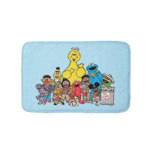 Sesame Street Sesame Pals Hanging Out Bath Mat