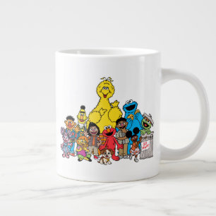 Sesame Street Sesame Pals Hanging Out Large Coffee Mug