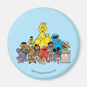 Sesame Street Sesame Pals Hanging Out Magnet