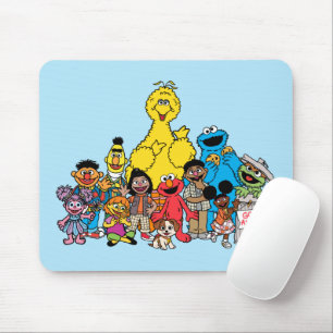 Sesame Street Sesame Pals Hanging Out Mouse Mat