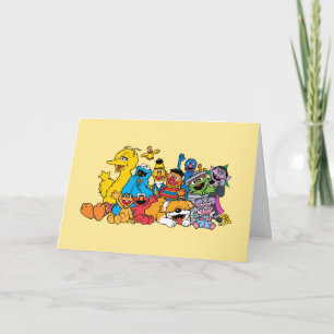 Sesame Street Sesame Pals Happy Birthday Card