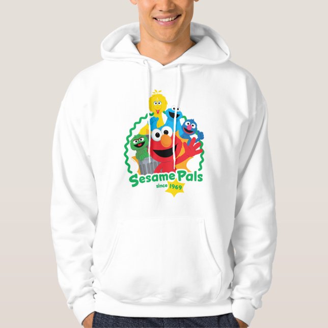 Sesame Street | Sesame Pals Since 1969 Hoodie (Front)