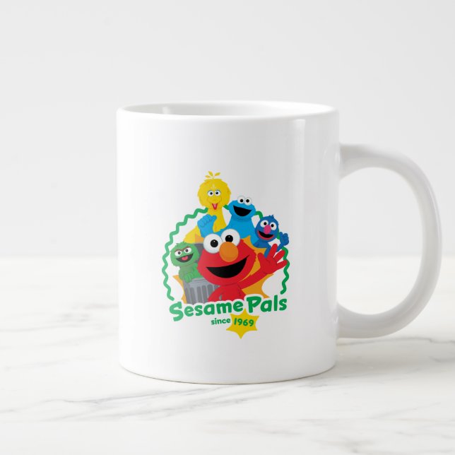 Sesame Street | Sesame Pals Since 1969 Large Coffee Mug (Right)