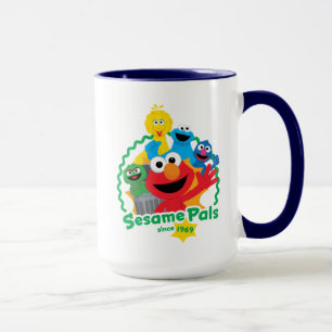 Sesame Street Sesame Pals Since 1969 Mug