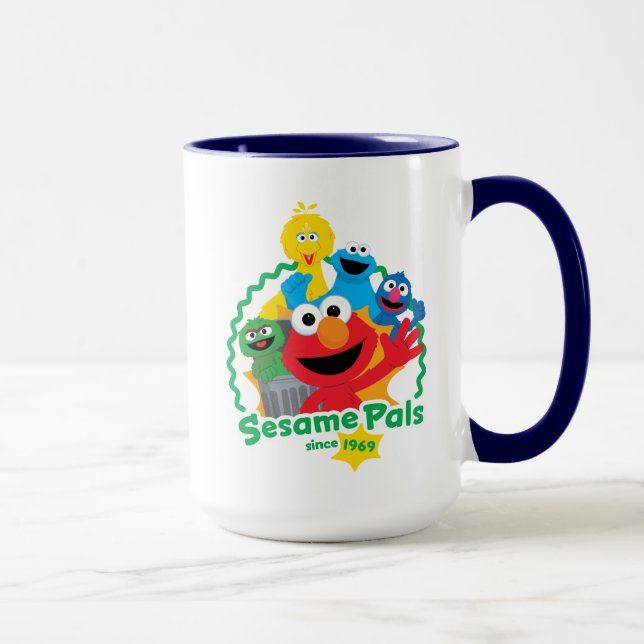 Sesame Street | Sesame Pals Since 1969 Mug (Right)