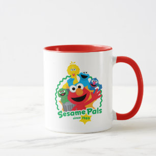 Sesame Street Sesame Pals Since 1969 Mug