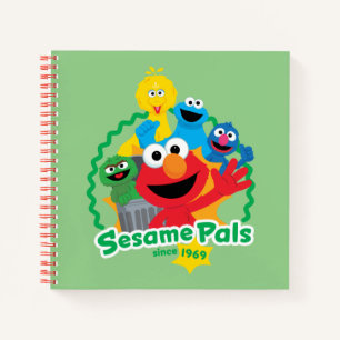 Sesame Street   Sesame Pals Since 1969 Notebook