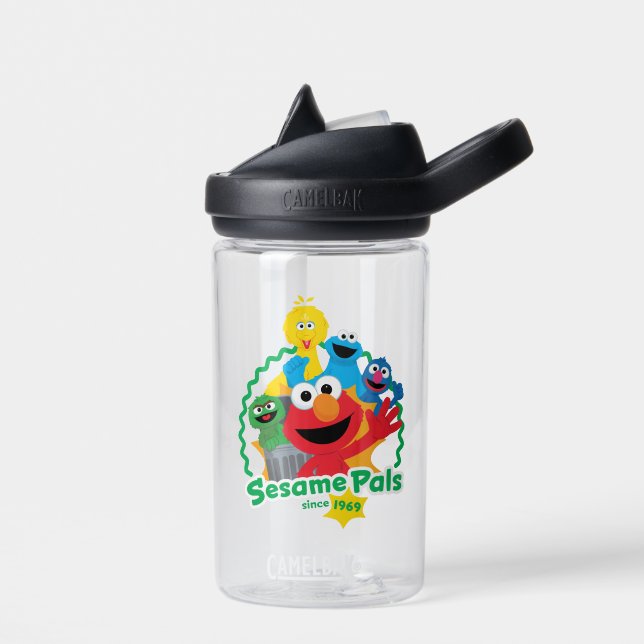 Sesame Street | Sesame Pals Since 1969 Water Bottle (Left)