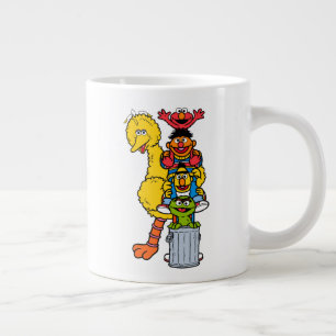 Sesame Street Sesame Street Pals Pose Large Coffee Mug