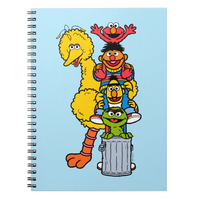 Sesame Street | Sesame Street Pals Pose Notebook (Front)