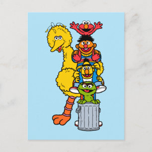 Sesame Street Sesame Street Pals Pose Postcard