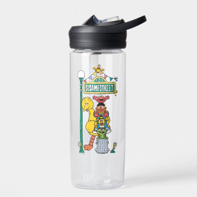 Sesame Street | Sesame Street Pals Pose Water Bottle (Left)