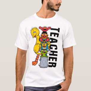 Sesame Street   Sesame Street Pals Teacher T-Shirt