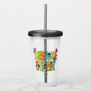 Sesame Street Sesame Street Type Pals Acrylic Tumbler
