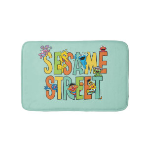 Sesame Street   Sesame Street Type Pals Bath Mat