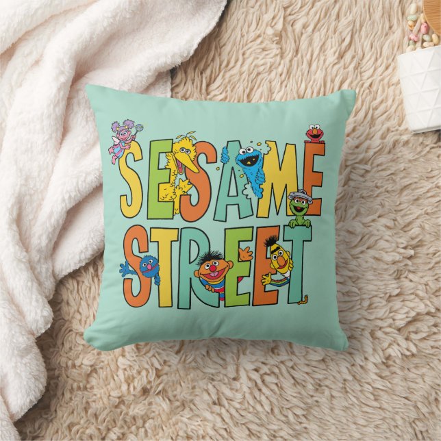 Sesame Street | Sesame Street Type Pals Cushion (Blanket)