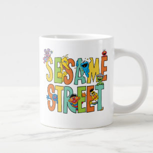 Sesame Street Sesame Street Type Pals Large Coffee Mug