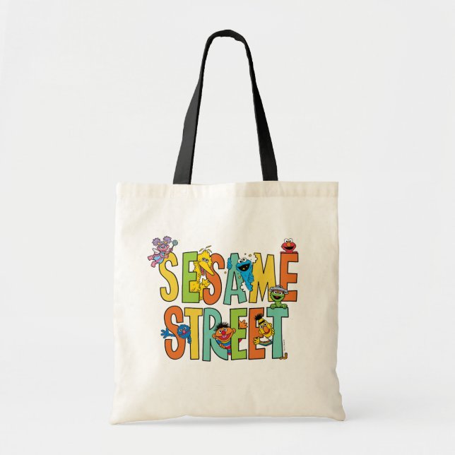 Sesame Street | Sesame Street Type Pals Tote Bag (Front)