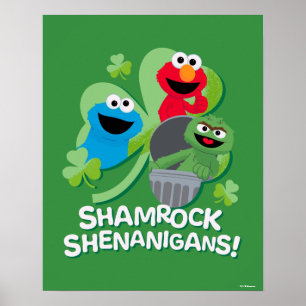 Sesame Street   Shamrock Shenanigans! Poster