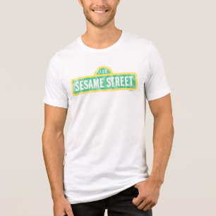 Sesame Street Sign Tri-Blend Shirt
