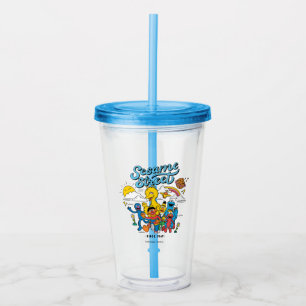 Sesame Street Since 1969 Acrylic Tumbler